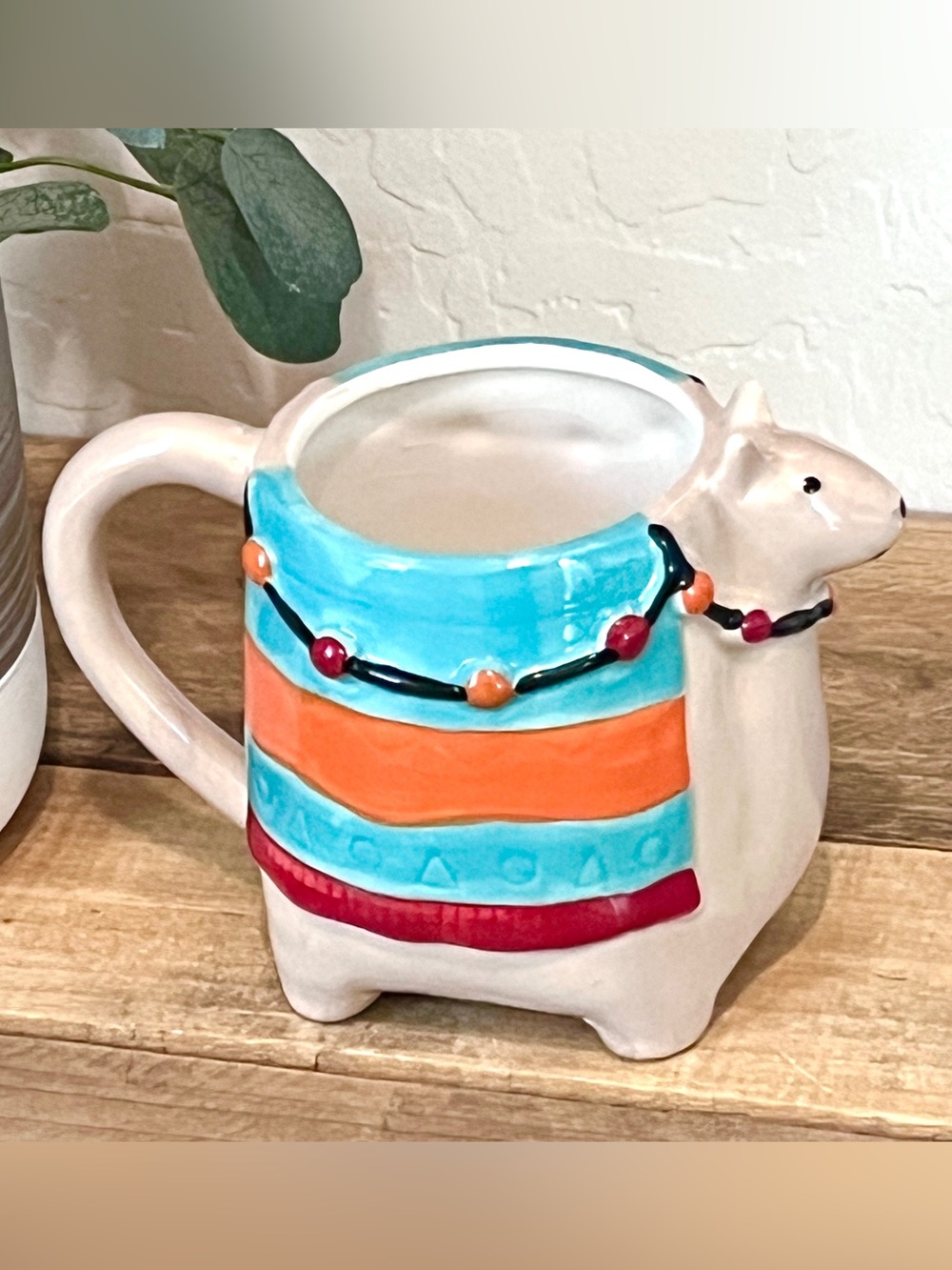 Sheffield Home The Critter Collection 3D Llama Alpaca Ceramic Mug 16 oz - Picture 3 of 7